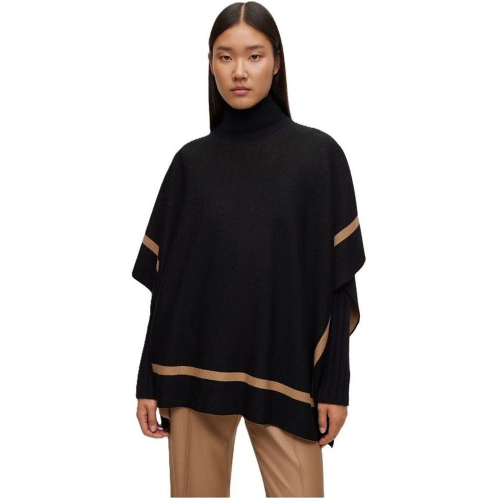 Boss Womens/Ladies Lia Poncho / Black